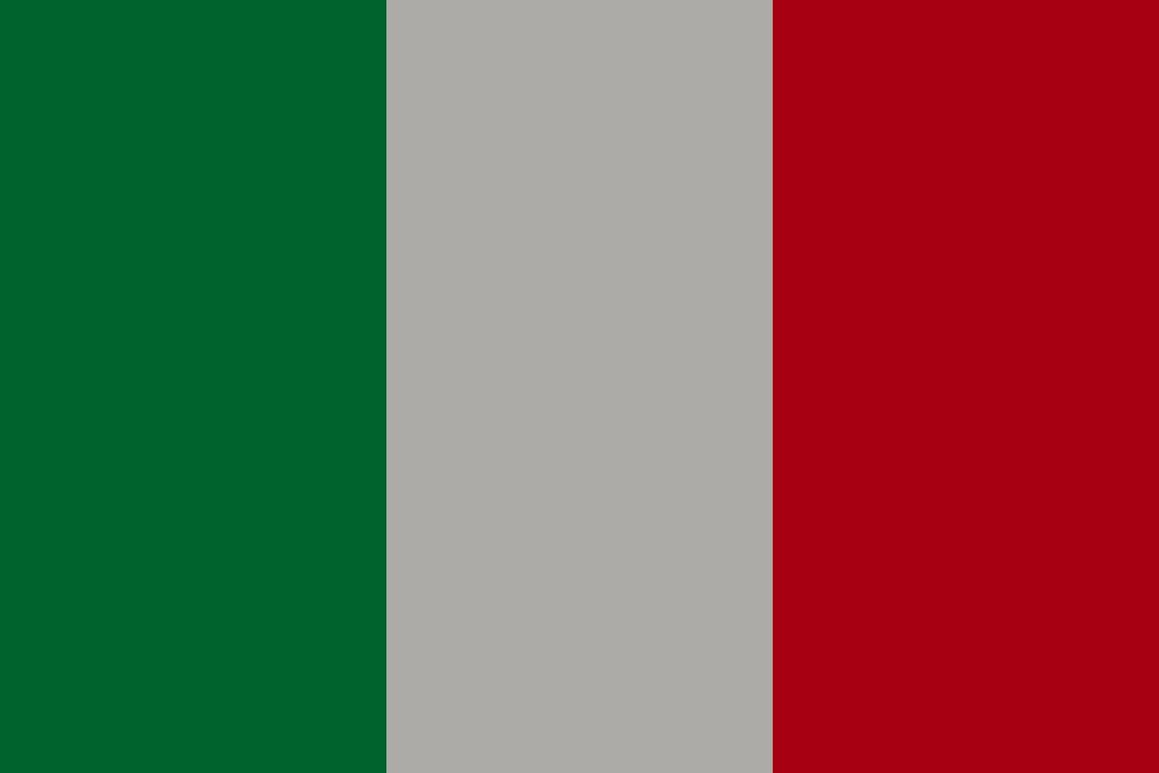 The Erasmus+ program - Italian Flag