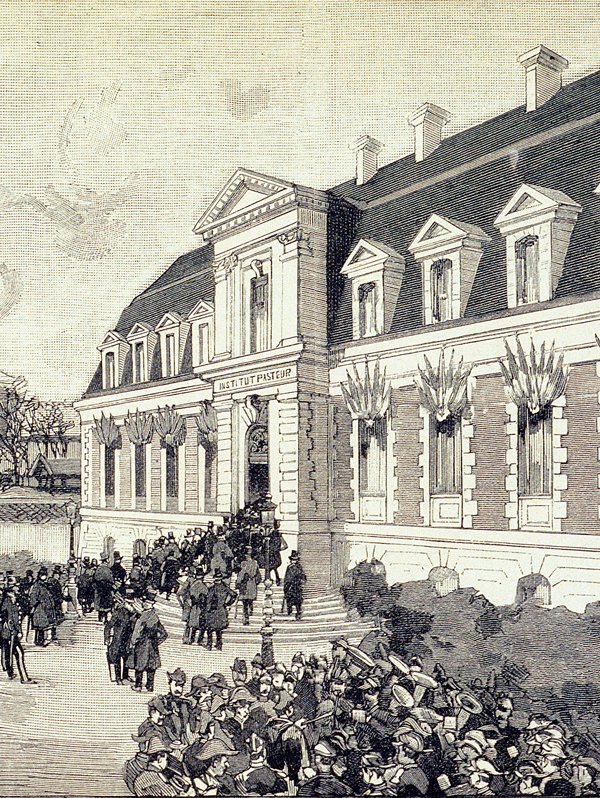 Inauguration en 1888 de l'Institut Pasteur - Institut Pasteur/Musée Pasteur