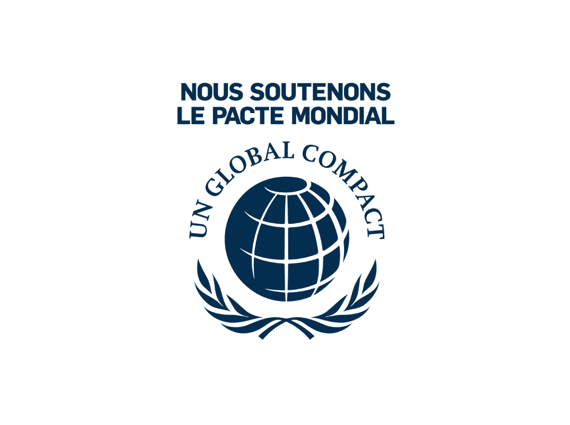 Logo du Pacte Mondial des Nations Unies 